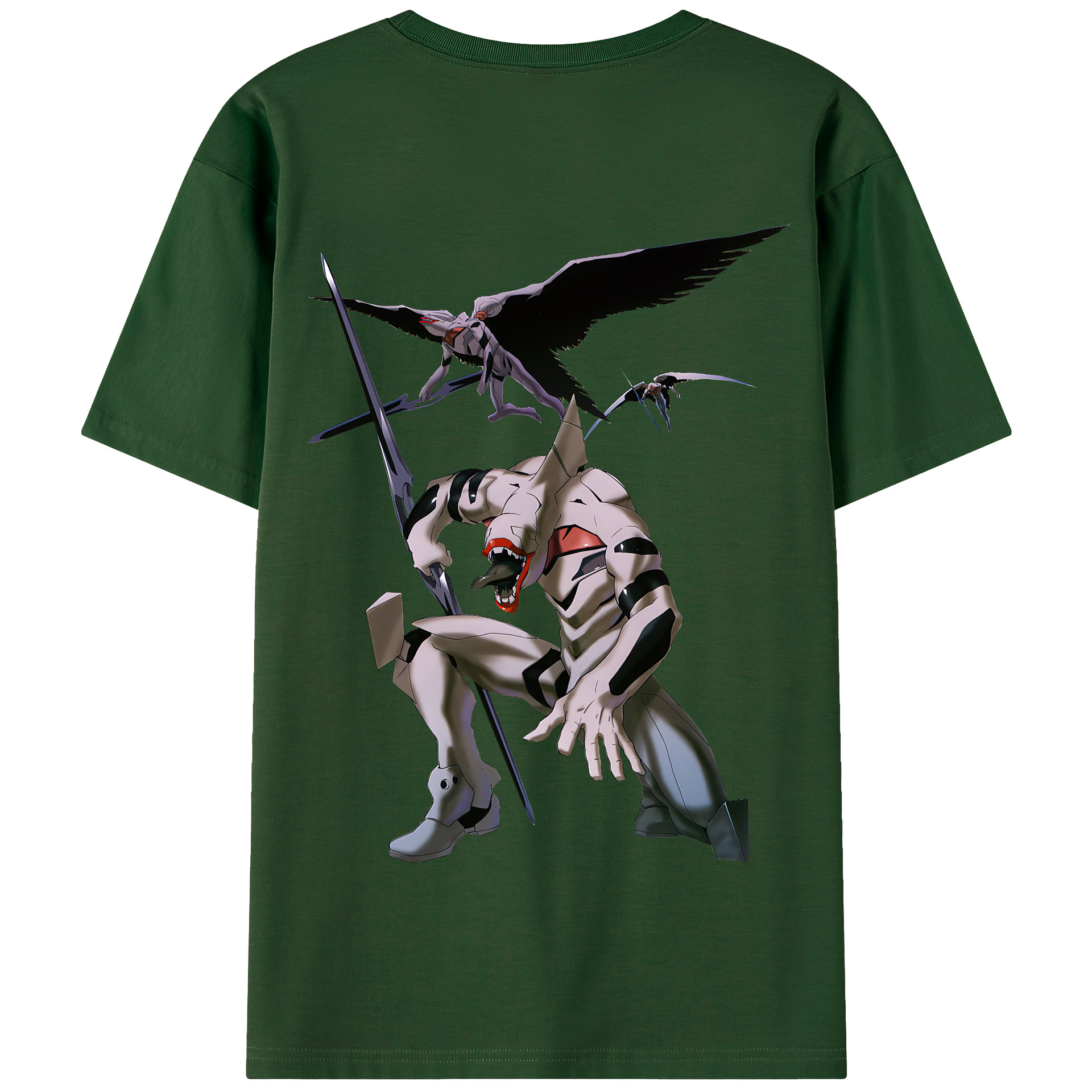 （画像用） EVA 新世紀エヴァンゲリオン 綿100％半袖Tシャツ（背面プリント）
